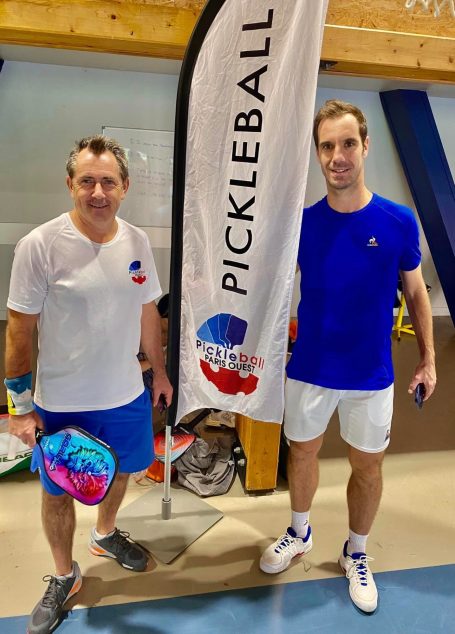 Pickleball à Vaucresson avec Richard Gasquet