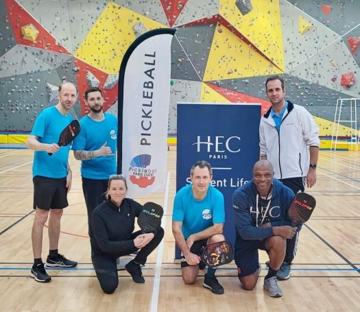 Pickleball sur le campus HEC