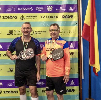 Double Hommes +60 ROTA avec François (médaille bronze)