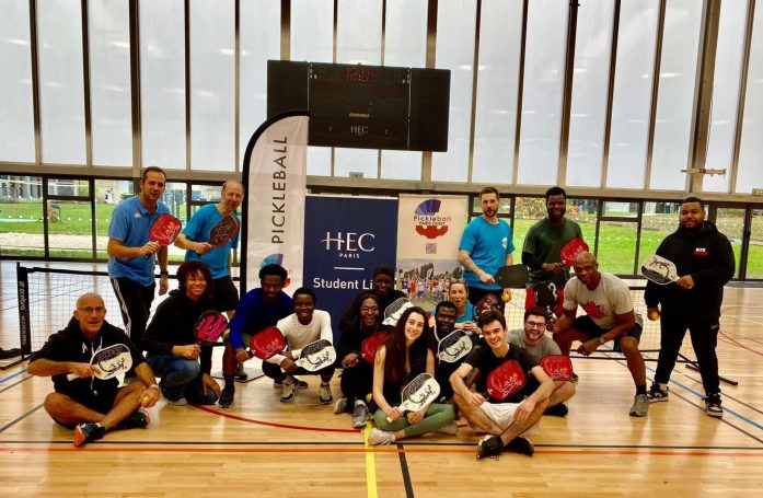 Pickleball sur le campus HEC
